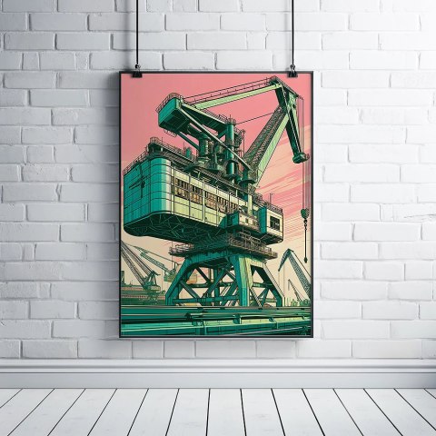 Industrialny Gigant Plakat