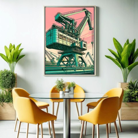 Industrialny Gigant Plakat