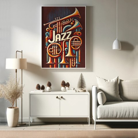 Jazzowa Symfonia Kolorów Plakat