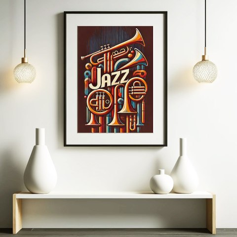 Jazzowa Symfonia Kolorów Plakat