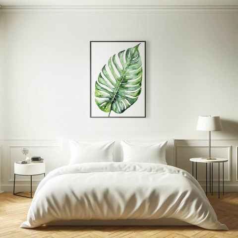 Monstera w Akwareli Plakat