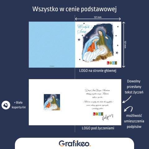 Kartki Świąteczne z Logo - Świąteczna Tradycja BN2-182