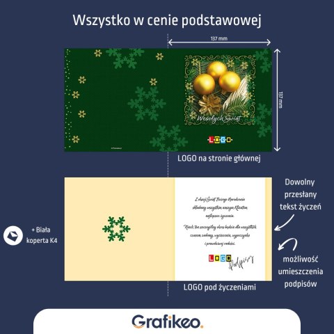 Kartki z Logo - Zielone Święta BN2-201