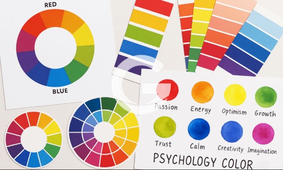 Psychologia kolorów w projektach drukowanych i cyfrowych