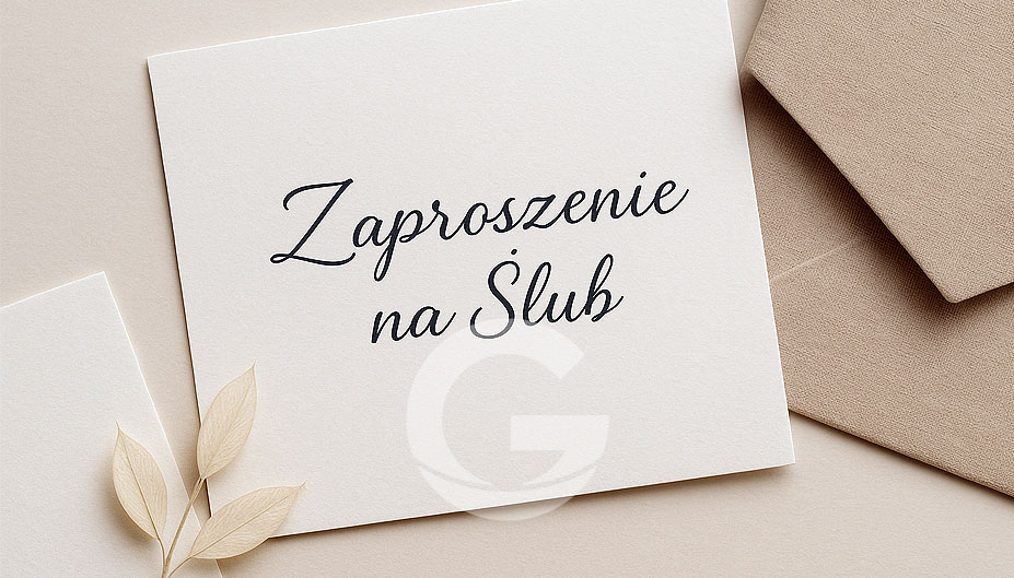 Minimalistyczne zaproszenia ślubne: Piękno prostoty w zaproszeniach